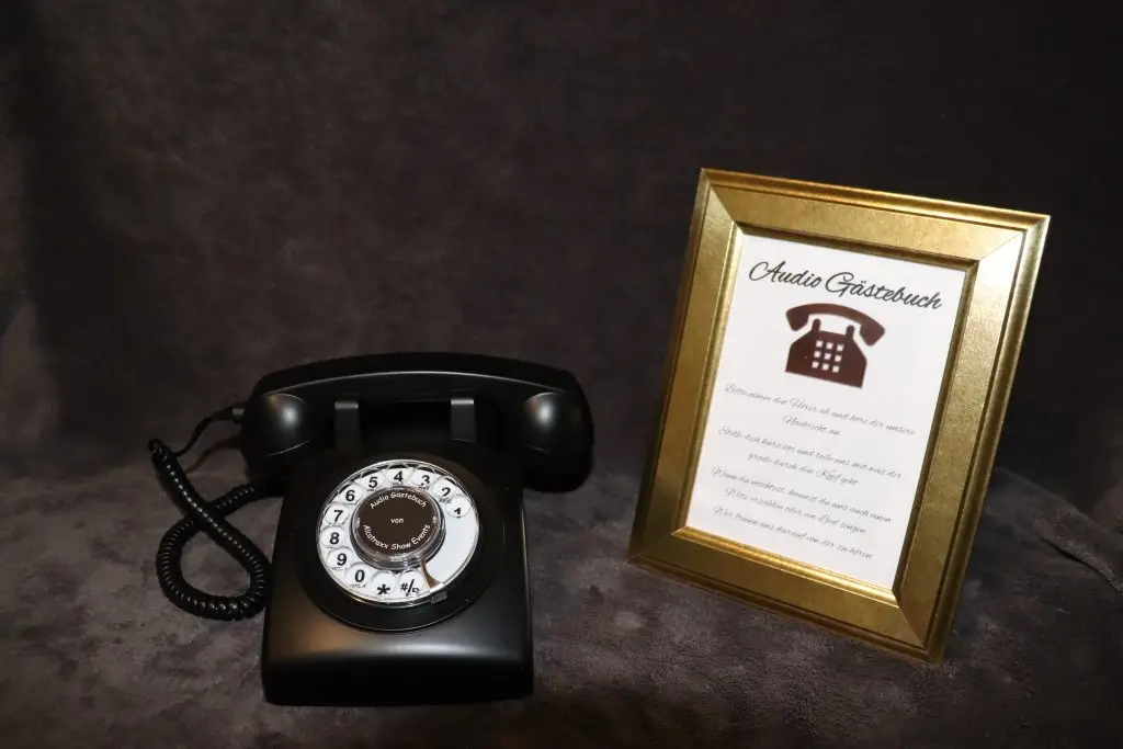 Audio Gästebuch Mechernich mieten - Vintage Telefon AlcatraXX